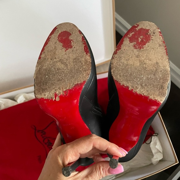 Authentic Christian Louboutin Tall Black Boots 36 - Picture 9 of 9